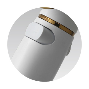 アラミック シャワーヘッド e angle select ボディ部分:(W)ホワイト\nキャップ・リング部分:ゴールド SSS-EAK01E5-イメージ3