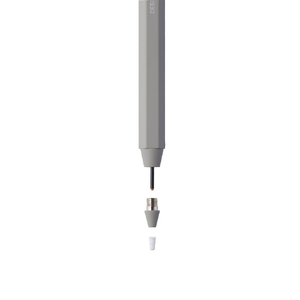 プリンストン スマホ・タブレット用タッチペン アクティブスタイラス PASTEL SKETCH PRO グレイ PSA-TPR06-GY-イメージ2