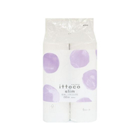 イトマン イットコ芯なしスリム150mシングル 6ロール FCF480K-7-2261-01