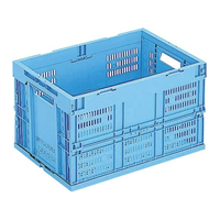 岐阜プラスチック工業 折りたたみコンテナー CB-M50W PP製 FC147LH-3072800