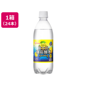 アイリスオーヤマ 富士山の天然水 強炭酸水レモン 500ml×24本 FC303PK-311440-イメージ1