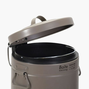 ＬＩＶ ＰＬＵＳ Boite トラッシュカン ふた付 ペダル式 5L ブラウン FCF835M-NQ-0191-イメージ7