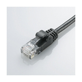 エレコム Gigabit やわらかLANケーブル(Cat6準拠)(5．0m) ブラック LD-GPY/BK5