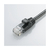 エレコム Gigabit やわらかLANケーブル(Cat6準拠)(5．0m) ブラック LD-GPY/BK5-イメージ1