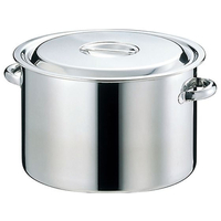 江部松商事 EBM/18-8 半寸胴鍋 目盛付 39cm 手付 FC870KX-0004700