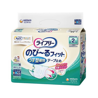 ユニ・チャーム RefF ライフリー のび～るフィット うす型軽快 テープ止め S-M 22枚 FCF813T