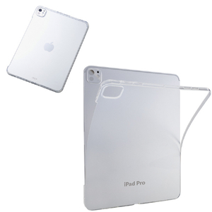 エレコム 11インチiPad Pro(M4)用ソフトクリアケース 軽量 クリア TB-A25PMUCCR-イメージ2
