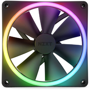 NZXT 140mm 両面RGBファン ブラック RF-D14SF-B1-イメージ5
