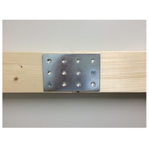 ダイドーハント 2×4サポート 帯金物 タイプ1 24-F1-BK FC094ET-1142443-イメージ2