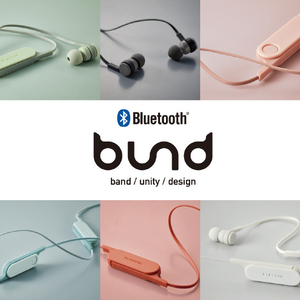 エレコム Bluetoothヘッドホン FASTMUSIC&trade;''bund'' スモークブラック LBT-HPC14AVBK-イメージ3