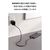 エレコム USB2．0ケーブル(USB Type-C(TM) - USB Type-C/240W) ブラック MPA-CCPE05BK-イメージ5