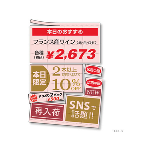 ヒサゴ ラミラスター オールピンク 12シート入り FCL9848-CPP102PS-イメージ3