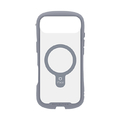 Hamee iPhone Air用MagSynq強化ガラスクリアケース iFace Reflection グレー 41-183308