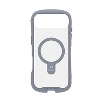 Hamee iPhone Air用MagSynq強化ガラスクリアケース iFace Reflection グレー 41-183308