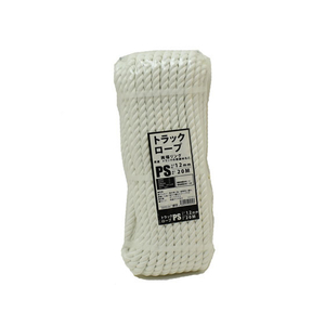 紺屋商事 両端輪加工済トラックロープ 12mm×20m FC17337-00010012-イメージ1