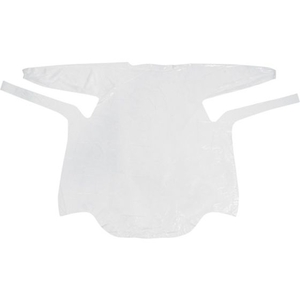 IRL/PEガウン ゴムタイプ ホワイト 20枚入 PEG-003 FCA883W-4106210-イメージ1