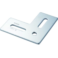 トラスコ中山 TRUSCO ジョイント金具43型フラット ステンレス 寸法90×90 穴数3 FC094FA-2831261