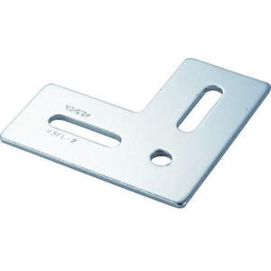 トラスコ中山 TRUSCO ジョイント金具43型フラット ステンレス 寸法90×90 穴数3 FC094FA-2831261-イメージ1