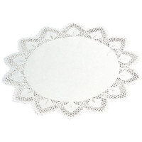 江部松商事 EBM/ドイリー レースペーパー 丸型 500枚入 9号 FC147LK-3715900