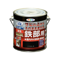 アサヒペン 油性 高耐久鉄部用 0.7L ツヤ消し黒 FC240NV