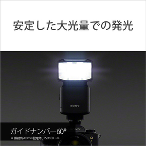 SONY 電波式ワイヤレスフラッシュ α HVL-F60RM2-イメージ3