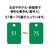 オープン工業 スチロール番号札 角型 51～75 緑 FC87667-BF-56-GN-イメージ2
