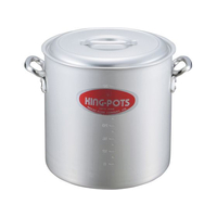 中尾アルミ製作所 キングアルマイト 寸胴鍋 目盛付 21cm FC708LU-7259100