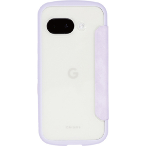 NATURAL design Google Pixel 9a用背面手帳型ケース CHROME-NATURAL ラベンダー GP9A-CHN04-イメージ2
