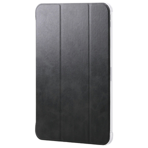 エレコム 11インチiPad Pro(M4)用 フラップケース 薄型軽量 背面クリア 2アングル ブラック TB-A25PMWVBK-イメージ1
