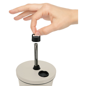 インターベース 真空断熱タンブラー(550ml) グレージュ IB-331-イメージ4