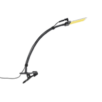 ヤザワ どこでもライト クリップフレキ200 黒 DL03