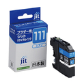 JIT リサイクルインクカートリッジ シアン JIT-B111C