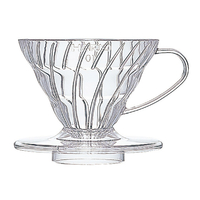 ハリオ V60透過ドリッパー01 クリア V60ﾄｳｶﾄﾞﾘﾂﾊﾟ-01ｸﾘｱVDR01T