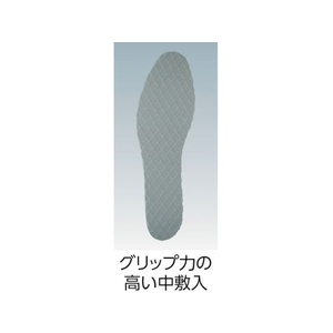 トラスコ中山 耐油安全ブーツ フード付 M 黒 FC536EX-8189524-イメージ2