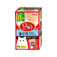 いなば CIAOパウチ まぐろ ささみしらす入り 40g×8袋 FCF664N