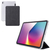 エレコム 11インチiPad Pro(M4)用 フラップケース 薄型軽量 ファブリック 背面クリア ブラック TB-A25PMWVCBK-イメージ2