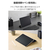 エレコム 11インチiPad Pro(M4)用 フラップケース 薄型軽量 ファブリック 背面クリア ブラック TB-A25PMWVCBK-イメージ6