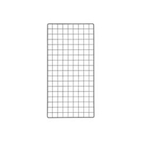 トラスコ中山 TRUSCO　棚用ディスプレイネット　金具付　450X900　黒 TN-4509BK