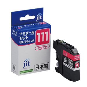 JIT リサイクルインクカートリッジ マゼンタ JIT-B111M JIT リサイクルインクカートリッジ マゼンタ JIT-B111M