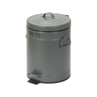 ＬＩＶ ＰＬＵＳ Boite トラッシュカン ふた付 ペダル式 5L カーキ FCF836M-NQ-0192