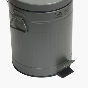 ＬＩＶ ＰＬＵＳ Boite トラッシュカン ふた付 ペダル式 5L カーキ FCF836M-NQ-0192-イメージ6
