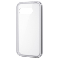 エレコム Google Pixel 9a用MUBRAIN ハイブリッドケース 全周エアバッグ ホワイト×クリア PM-P251HVAIR2WH