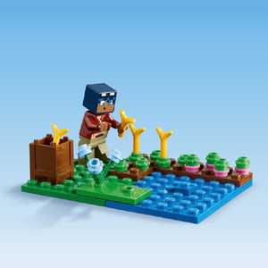 レゴジャパン LEGO マインクラフト 21256 カエルハウス 21256ｶｴﾙﾊｳｽ-イメージ8