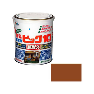 アサヒペン 水性ビッグ10多用途 1.6L 232 カーキー色 FC120PP-イメージ1