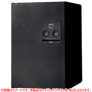 パナソニック 宅配ボックス ミドルタイプ(前出し・左開き) COMBO エイジングブラウン CTNR4020LMA-イメージ1