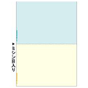 ヒサゴ マルチプリンタ帳票 A4 カラー 2面 BP2010-イメージ1