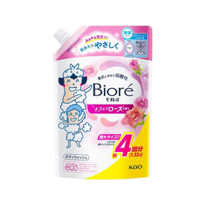 KAO ビオレu キラキラローズの香りつめかえ1.32L FCD799Y-イメージ1