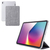 エレコム 11インチiPad Pro(M4)用 フラップケース 薄型軽量 ファブリック 背面クリア グレー TB-A25PMWVCGY-イメージ2