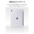 エレコム 11インチiPad Pro(M4)用 フラップケース 薄型軽量 ファブリック 背面クリア グレー TB-A25PMWVCGY-イメージ5