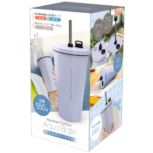 インターベース 真空断熱タンブラー(550ml) ペールブルー IB-333-イメージ7